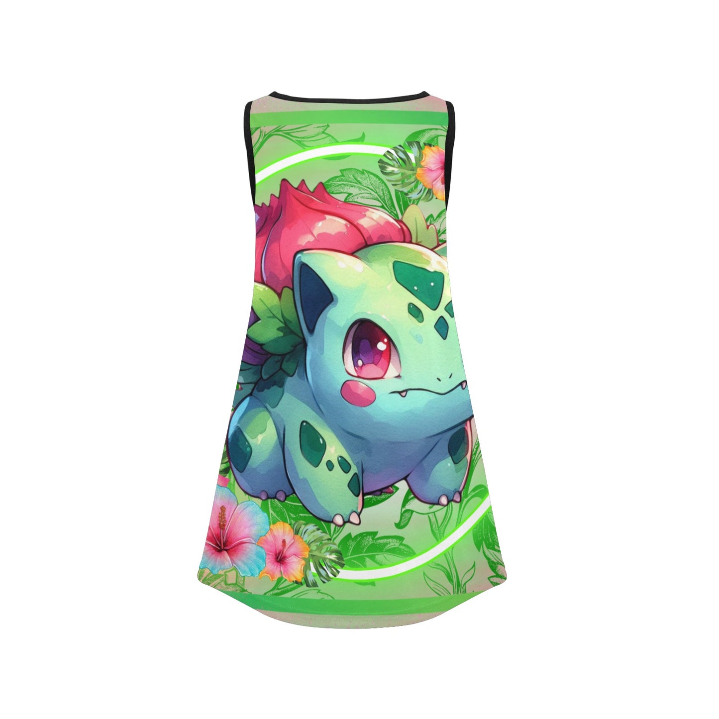 Pokemon - Aloha Bulba Girls' Sleeveless Dress