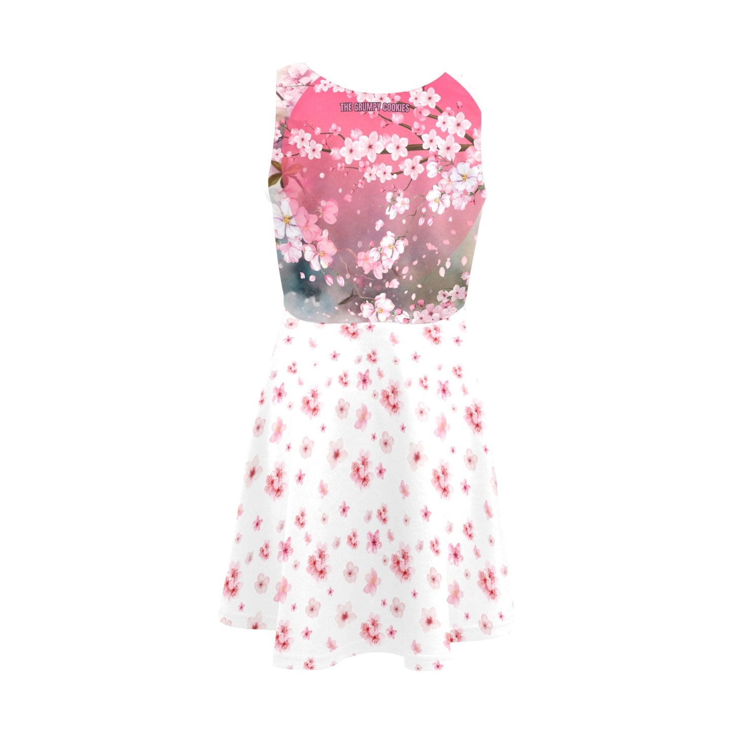 Star Wars - Cherry Blossom R2D2 Girl's Sleeveless Sundress
