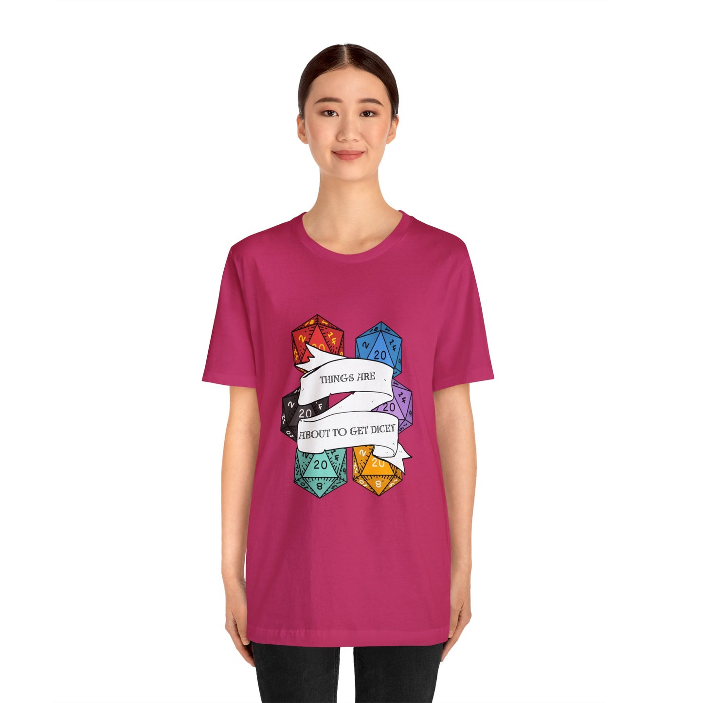 Dungeons & Dragons - Dicey Short Sleeve Tee