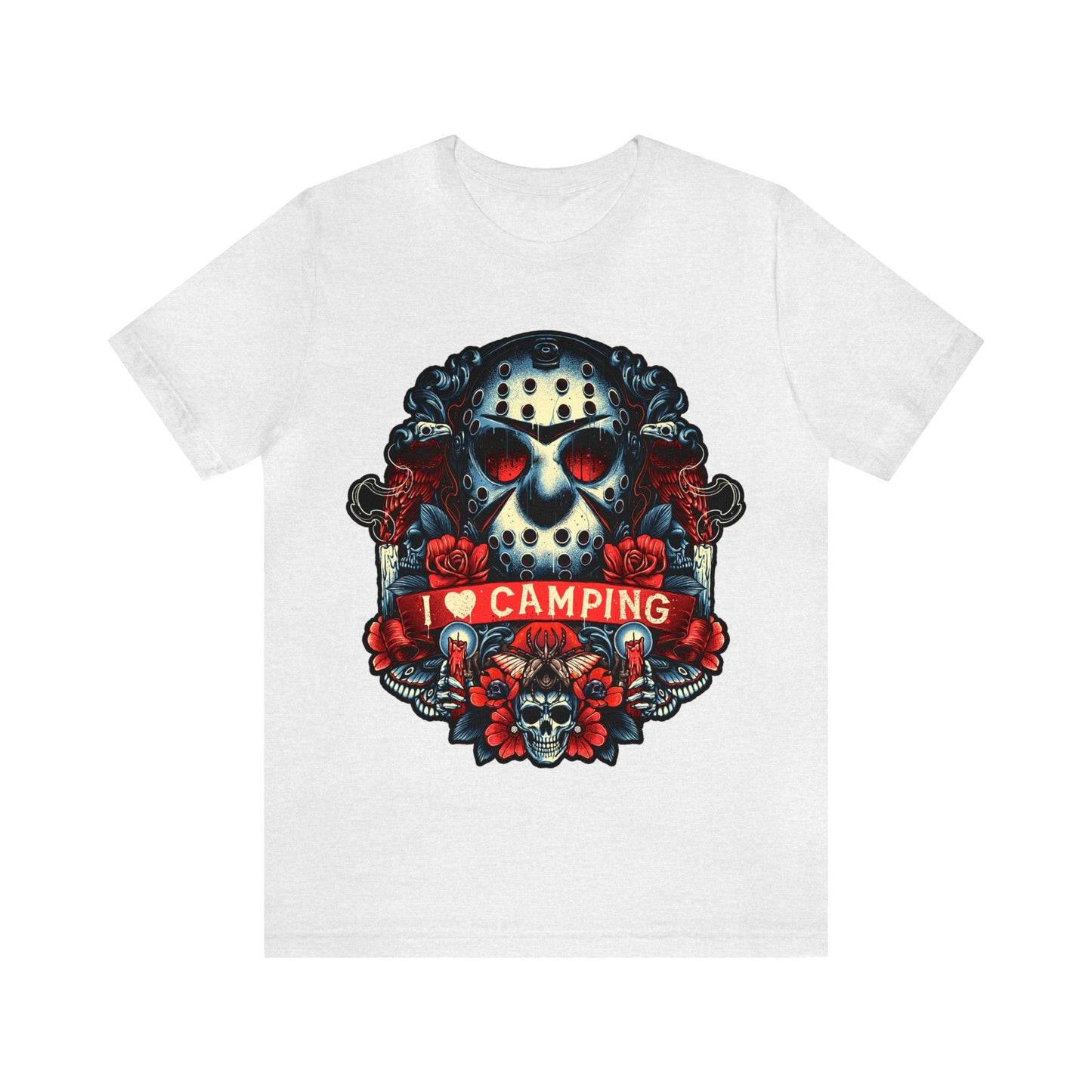 Friday the 13th - I Heart Camping Short Sleeve Tee