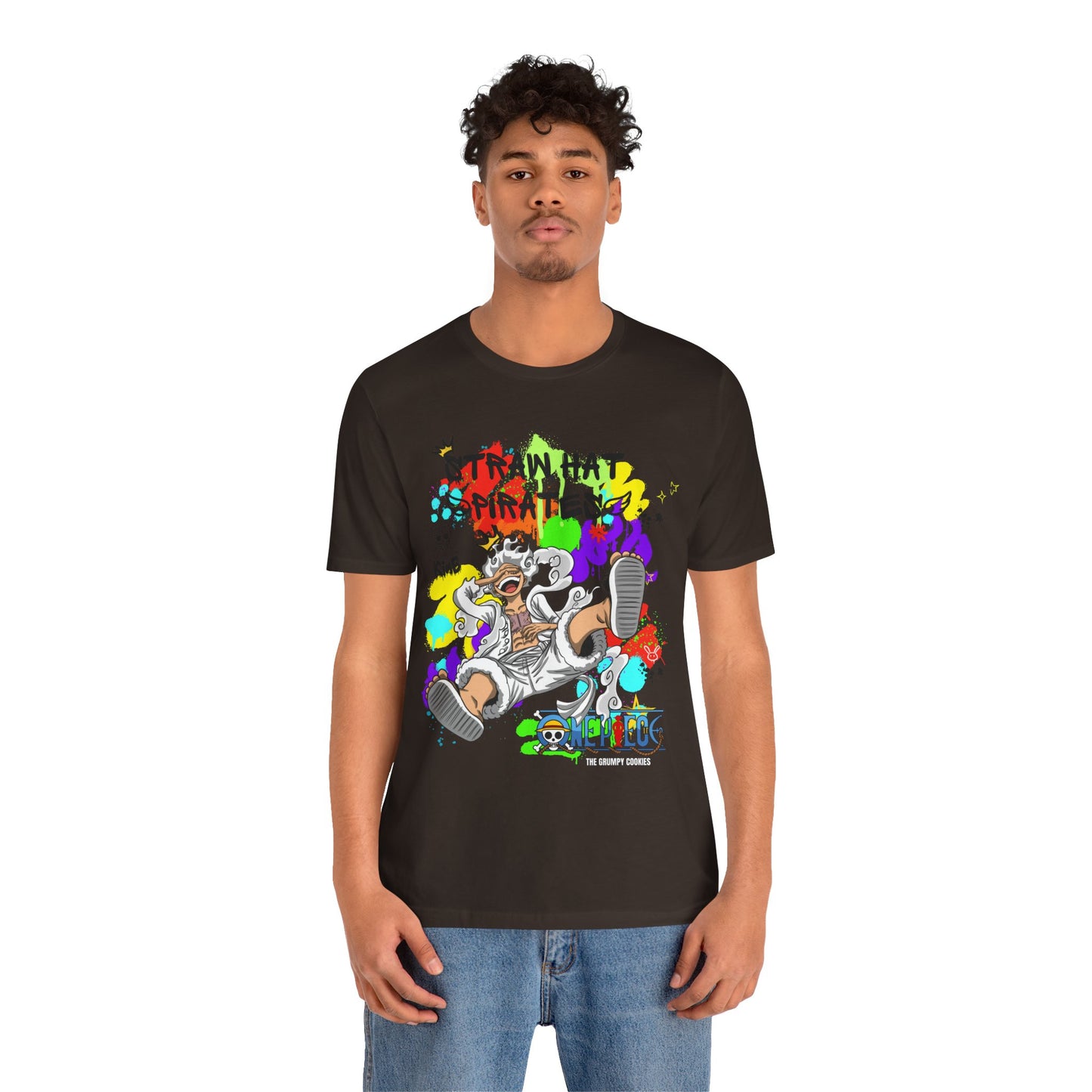 One Piece - Graffiti Luffy Unisex Jersey Short Sleeve Tee
