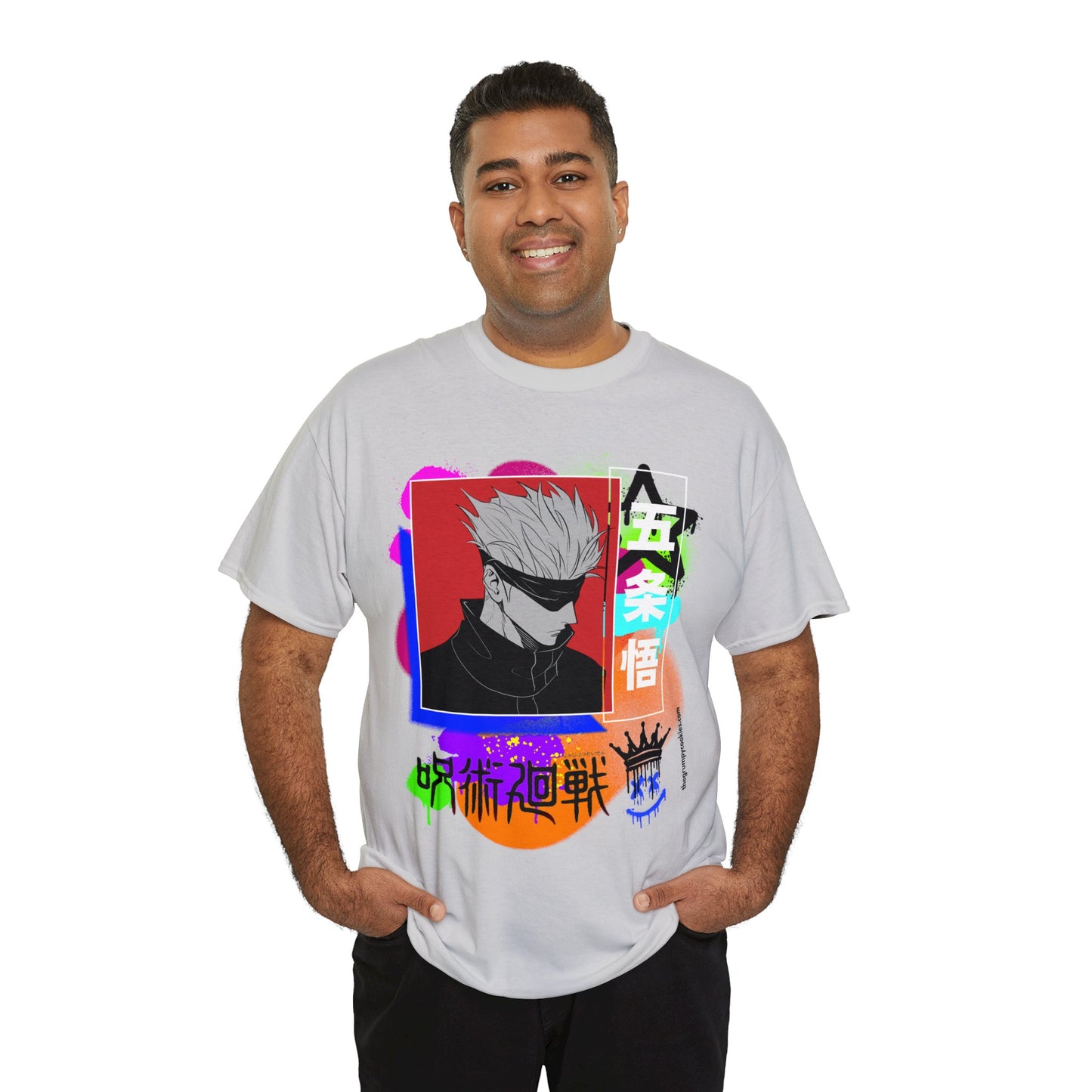 Jujutsu Kaisen - Emo Gojo Unisex Heavy Cotton Tee