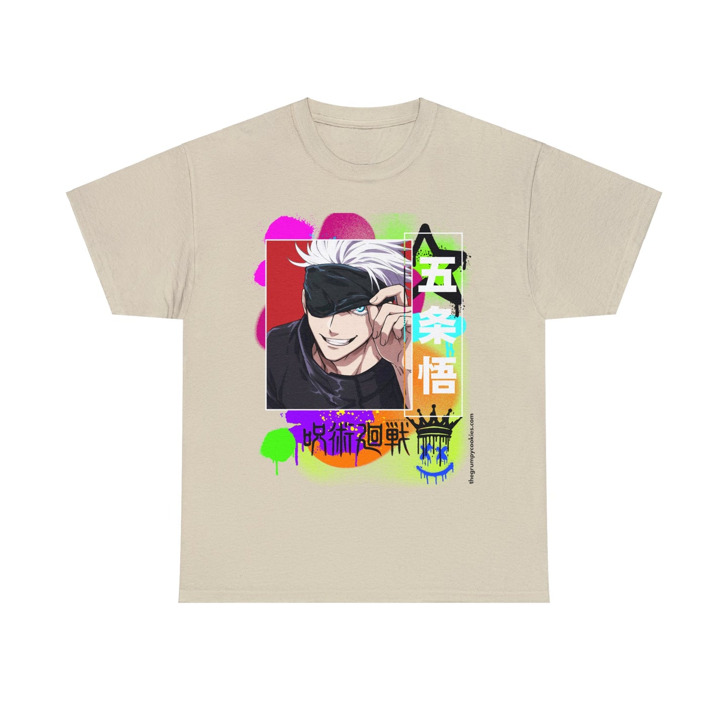 Jujutsu Kaisen - Peekaboo Gojo Unisex Heavy Cotton Tee