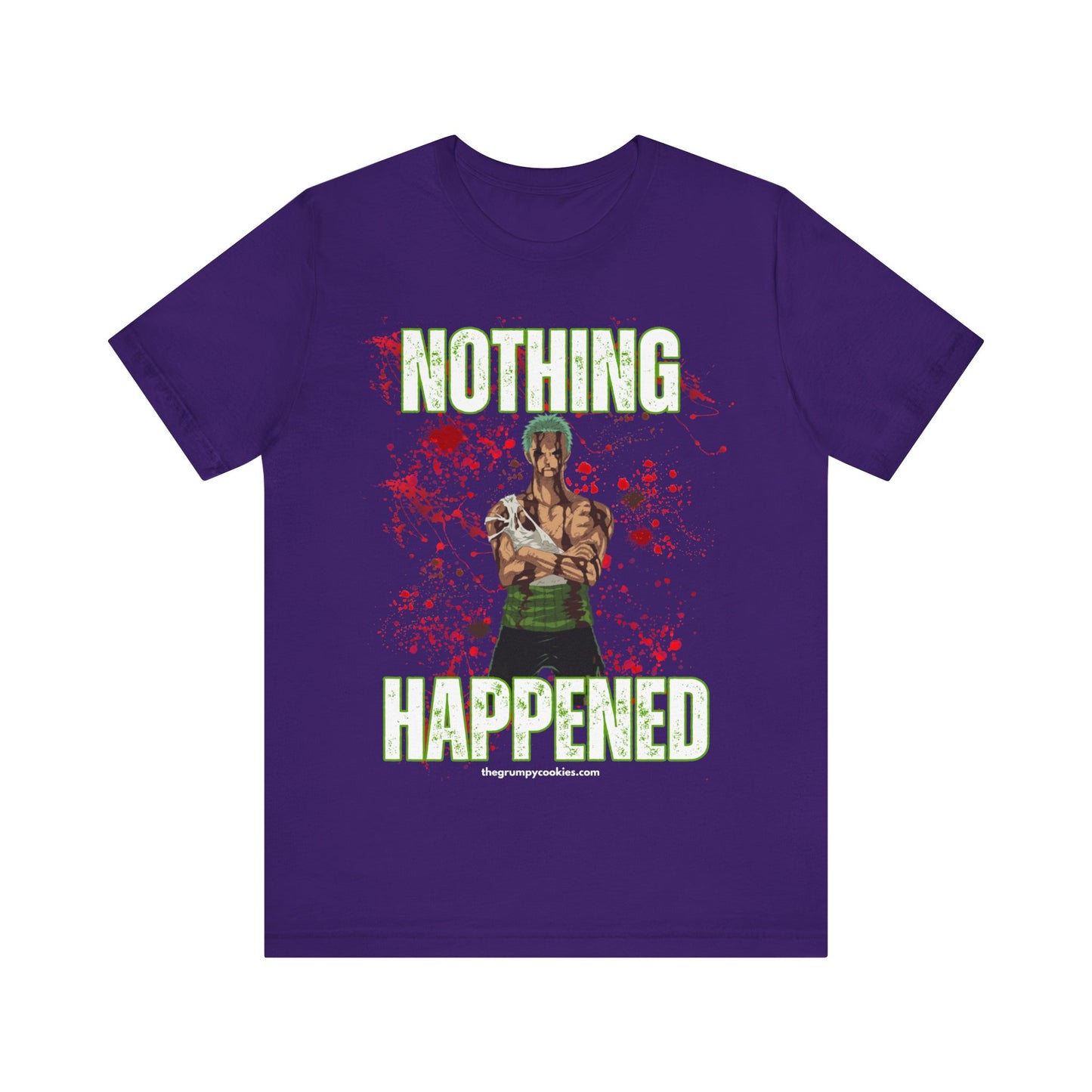 One Piece - Nothing Happened Unisex Jersey Short Sleeve Tee