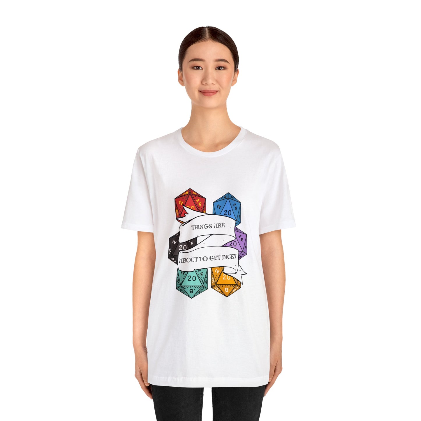 Dungeons & Dragons - Dicey Short Sleeve Tee