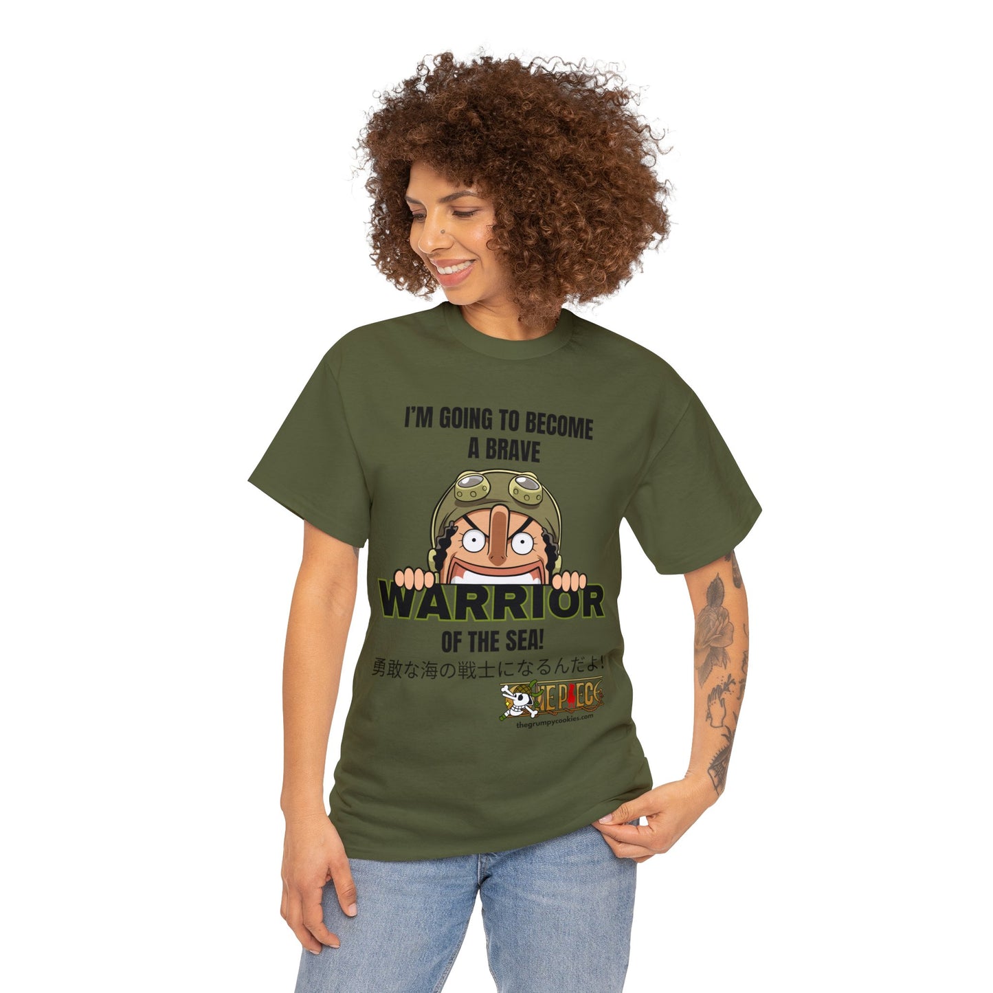 One Piece - Brave Warrior of the Sea Unisex Heavy Cotton Tee