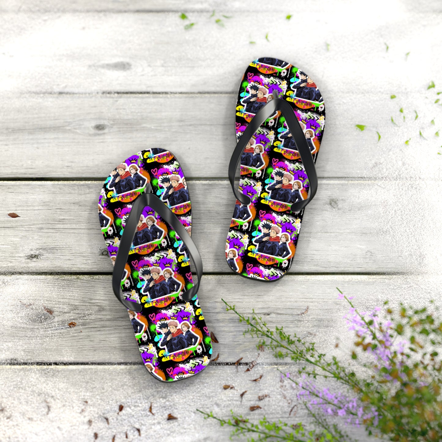 Jujutsu Kaisen - First Years Unisex Flip Flops