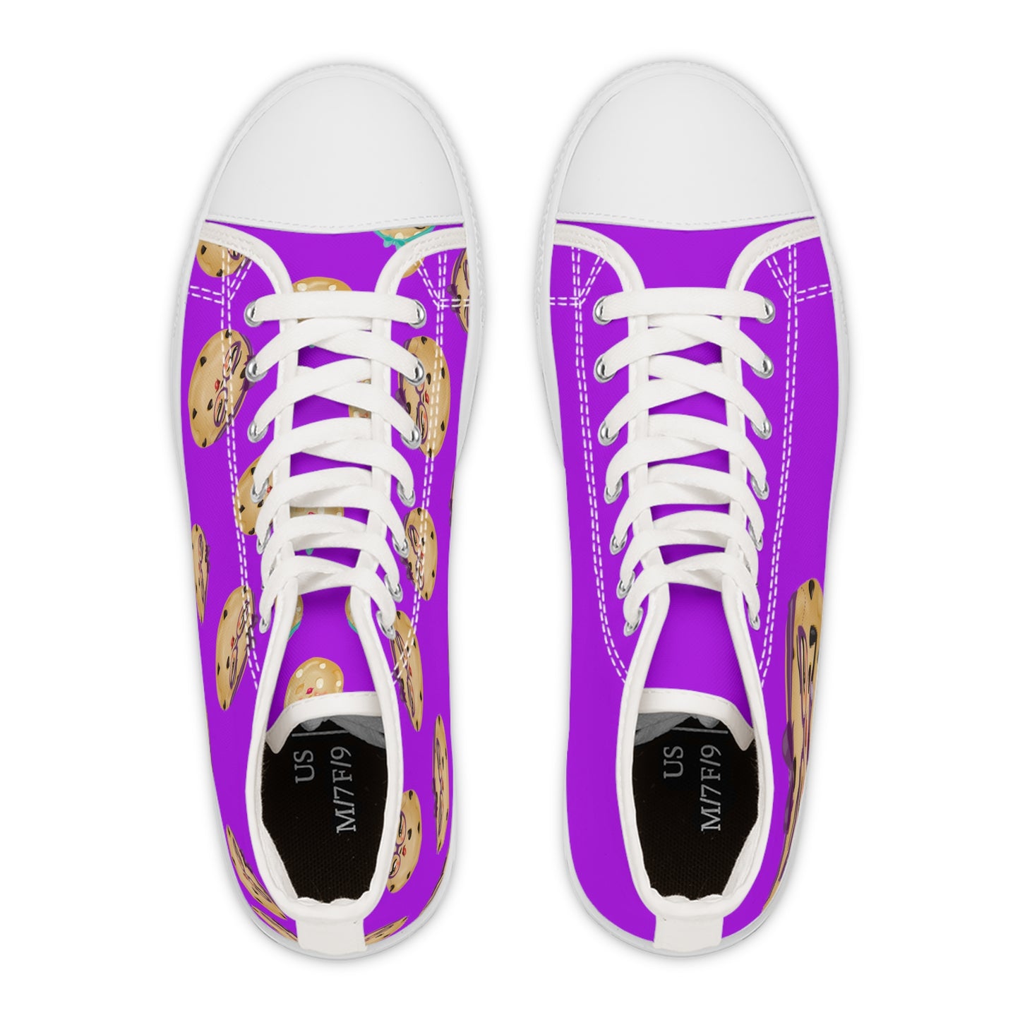 The Katrina High Top Purple Sneaker