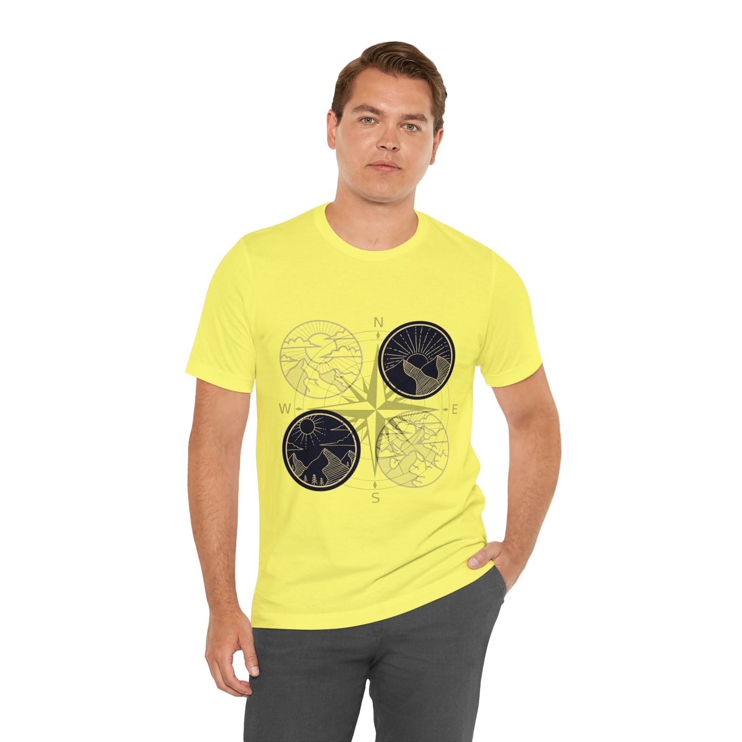 The Grumpy Cookies - Compass Short Sleeve Tee
