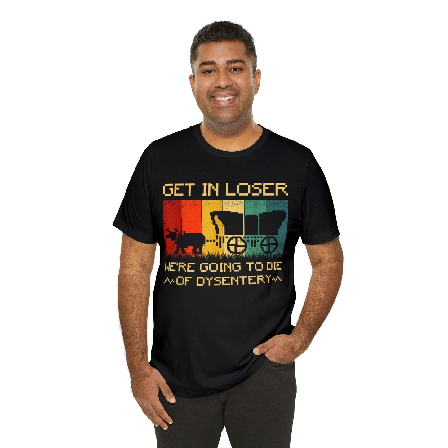 Oregon Trail- Everyone Dies Short Sleeve Tee