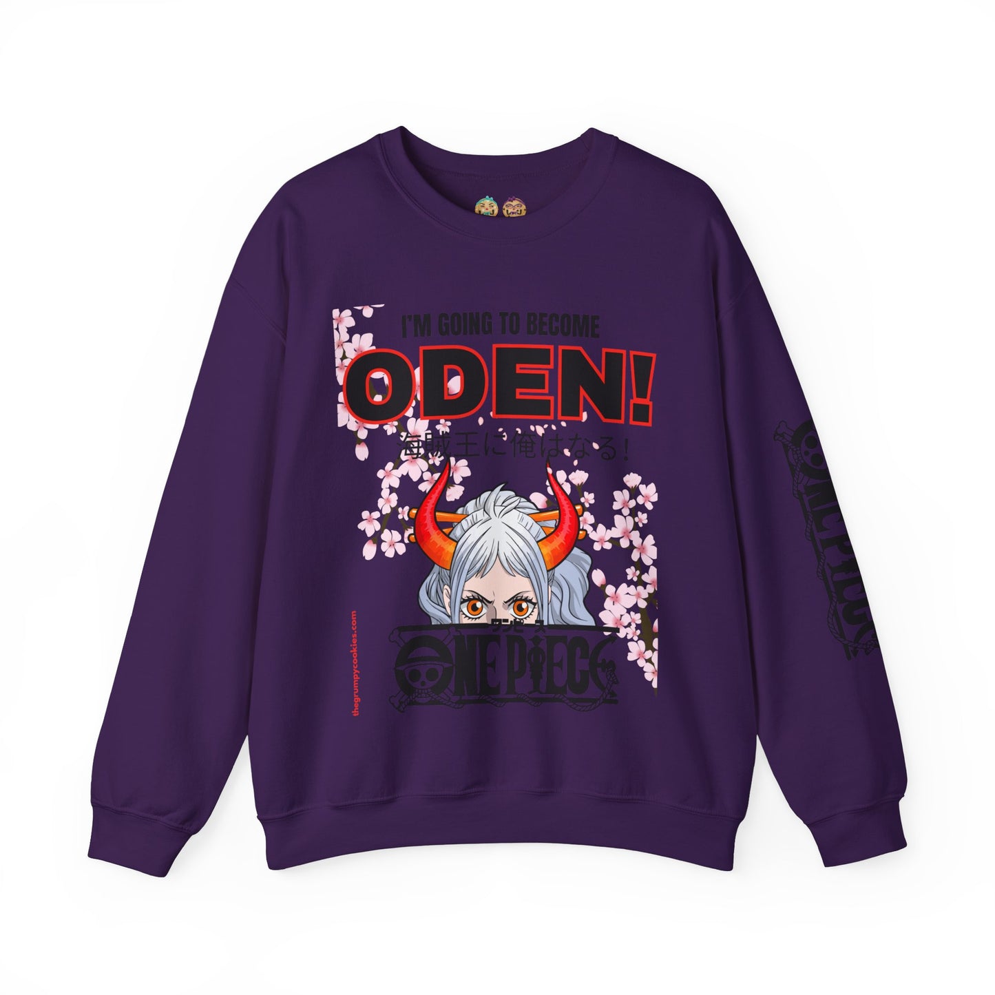 One Piece - I Will Be Oden Unisex Heavy Blend™ Crewneck Sweatshirt