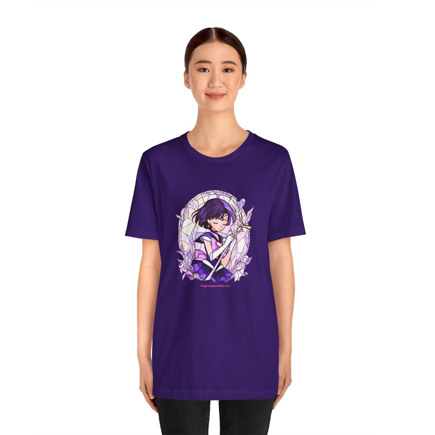 Sailor Moon - Sailor Saturn Jersey Short Sleeve Tee