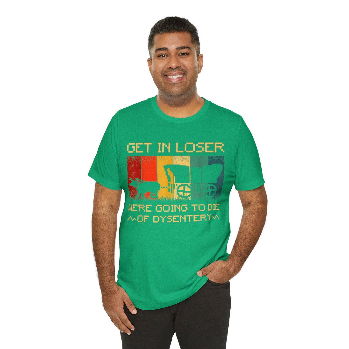Oregon Trail- Everyone Dies Short Sleeve Tee