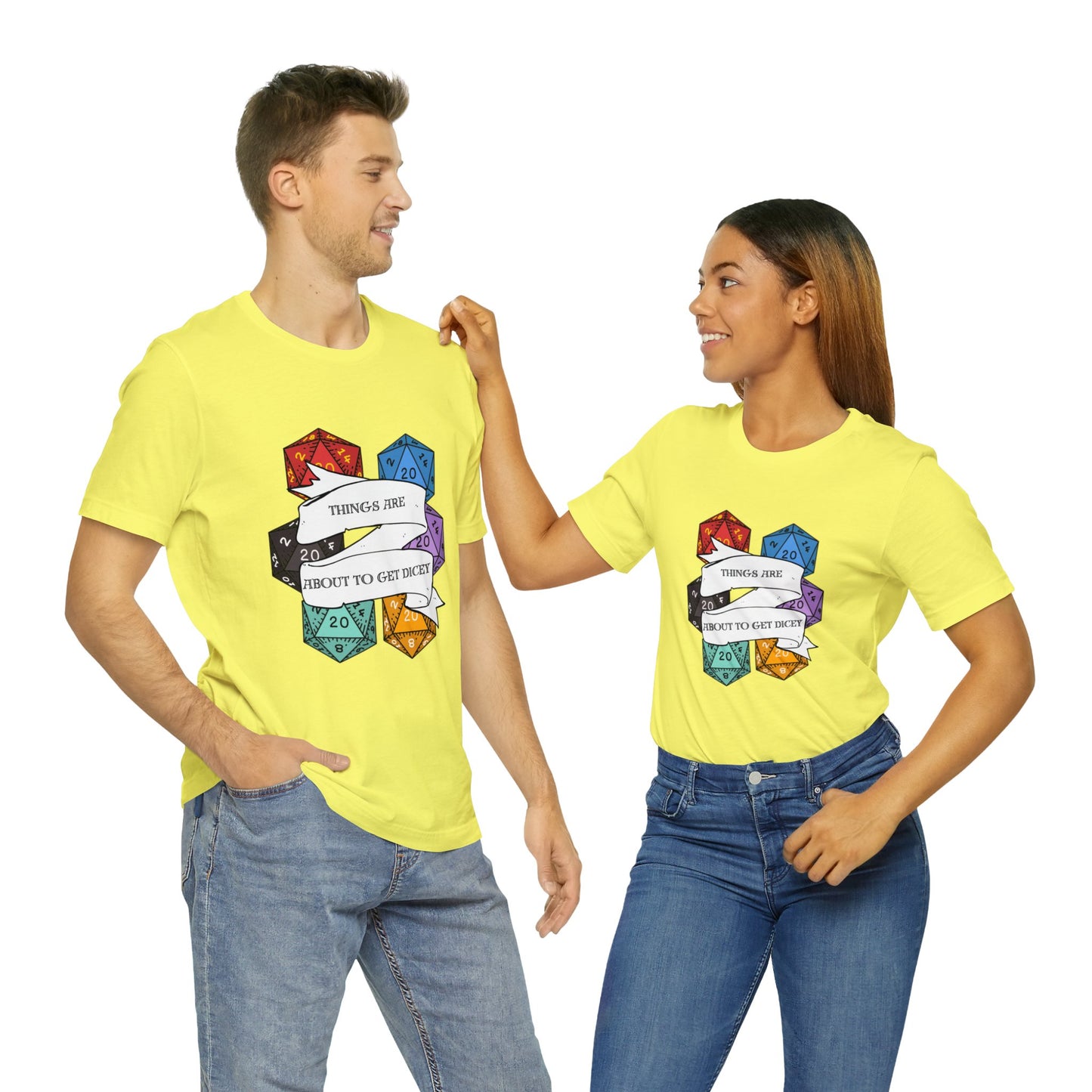 Dungeons & Dragons - Dicey Short Sleeve Tee