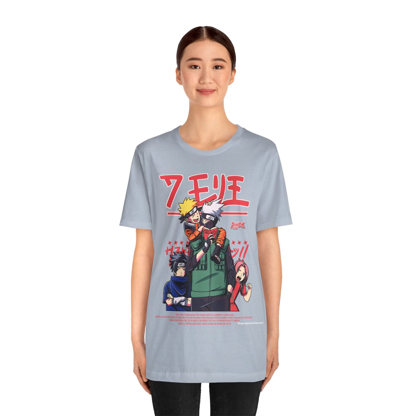 Naruto - Team Kakashi Jersey Short Sleeve Tee