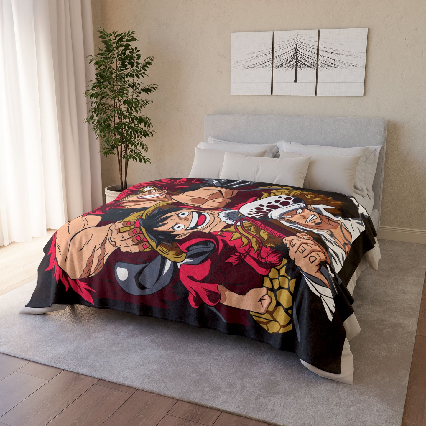 One Piece Worst Generation Polyester Blanket