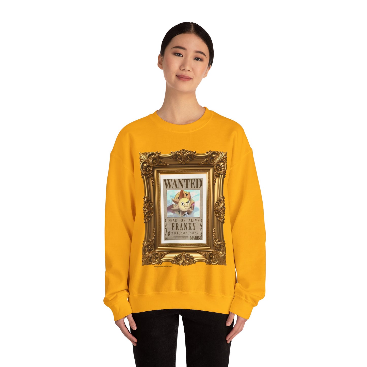 One Piece - Fine Art Franky Unisex Heavy Blend™ Crewneck Sweatshirt