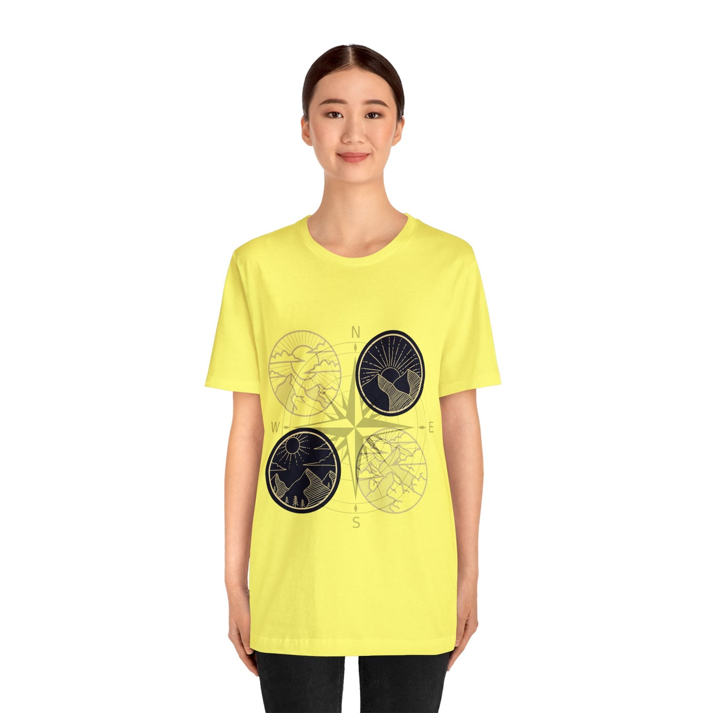 The Grumpy Cookies - Compass Short Sleeve Tee