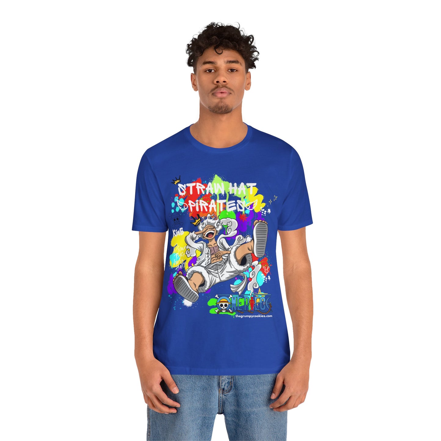 One Piece - Graffiti Luffy Unisex Jersey Short Sleeve Tee