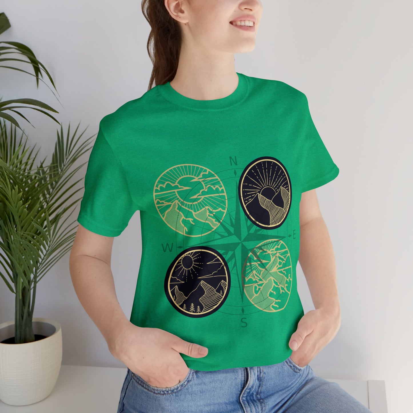 The Grumpy Cookies - Compass Short Sleeve Tee