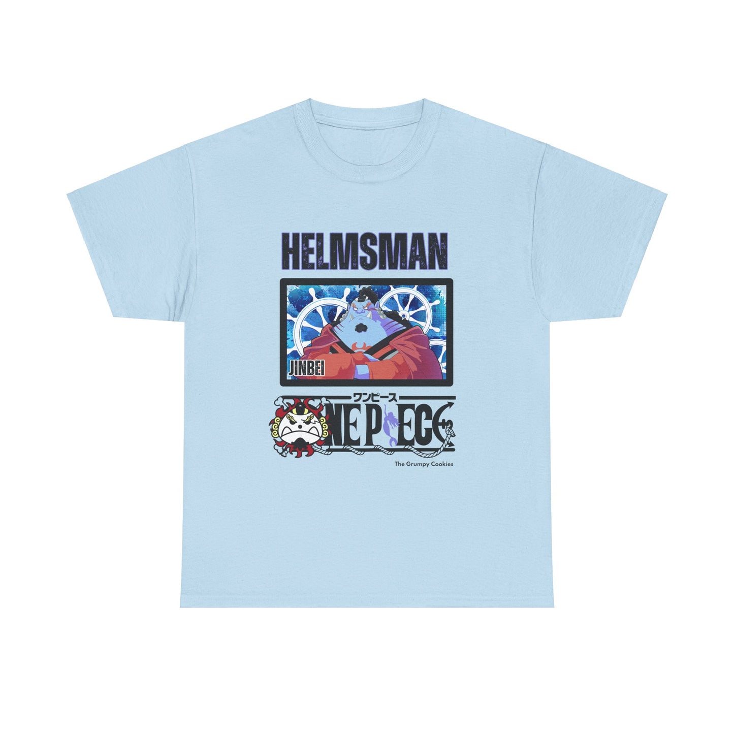 One Piece - Helmsman Jimbei Unisex Heavy Cotton Tee