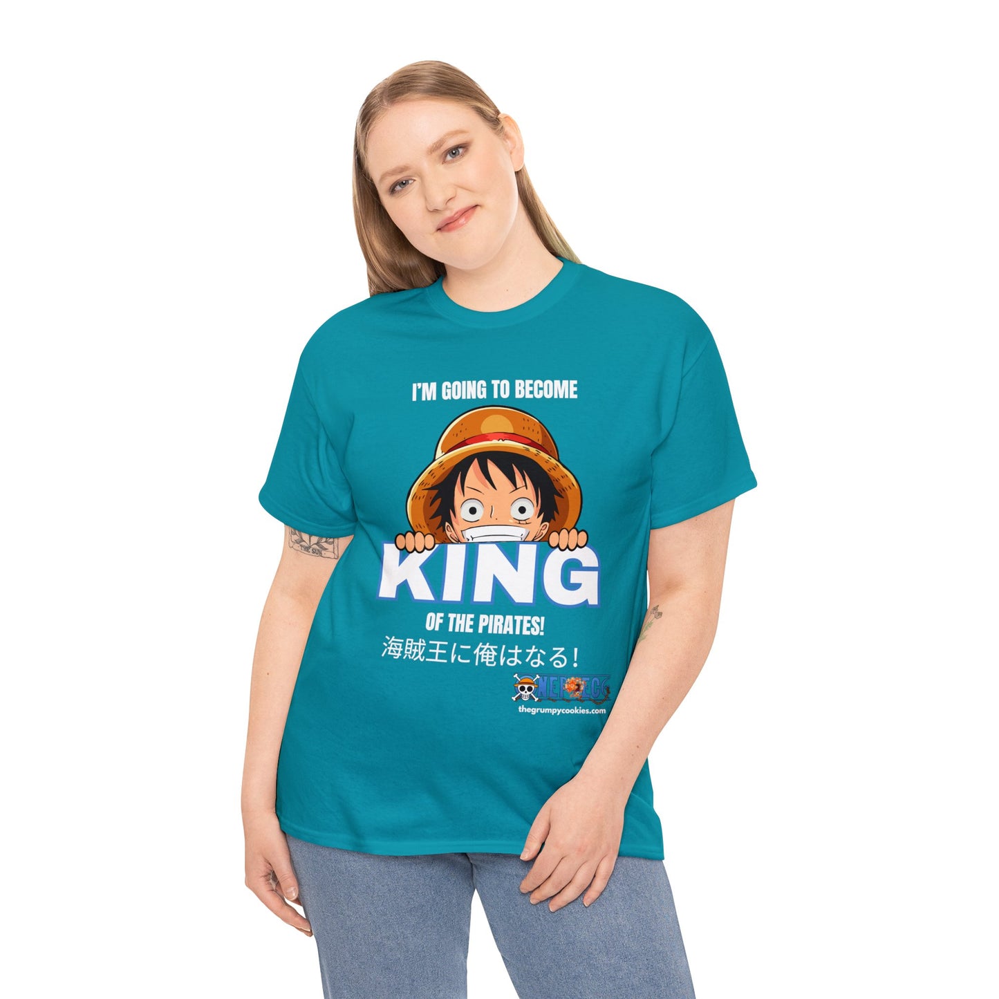 One Piece - King of the Pirates Unisex Heavy Cotton Tee