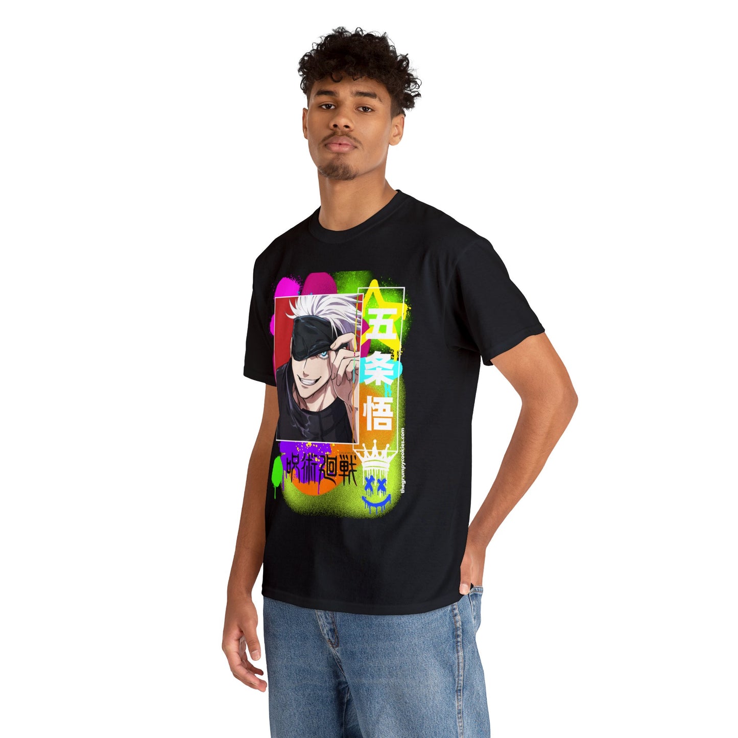 Jujutsu Kaisen - Peekaboo Gojo Unisex Heavy Cotton Tee
