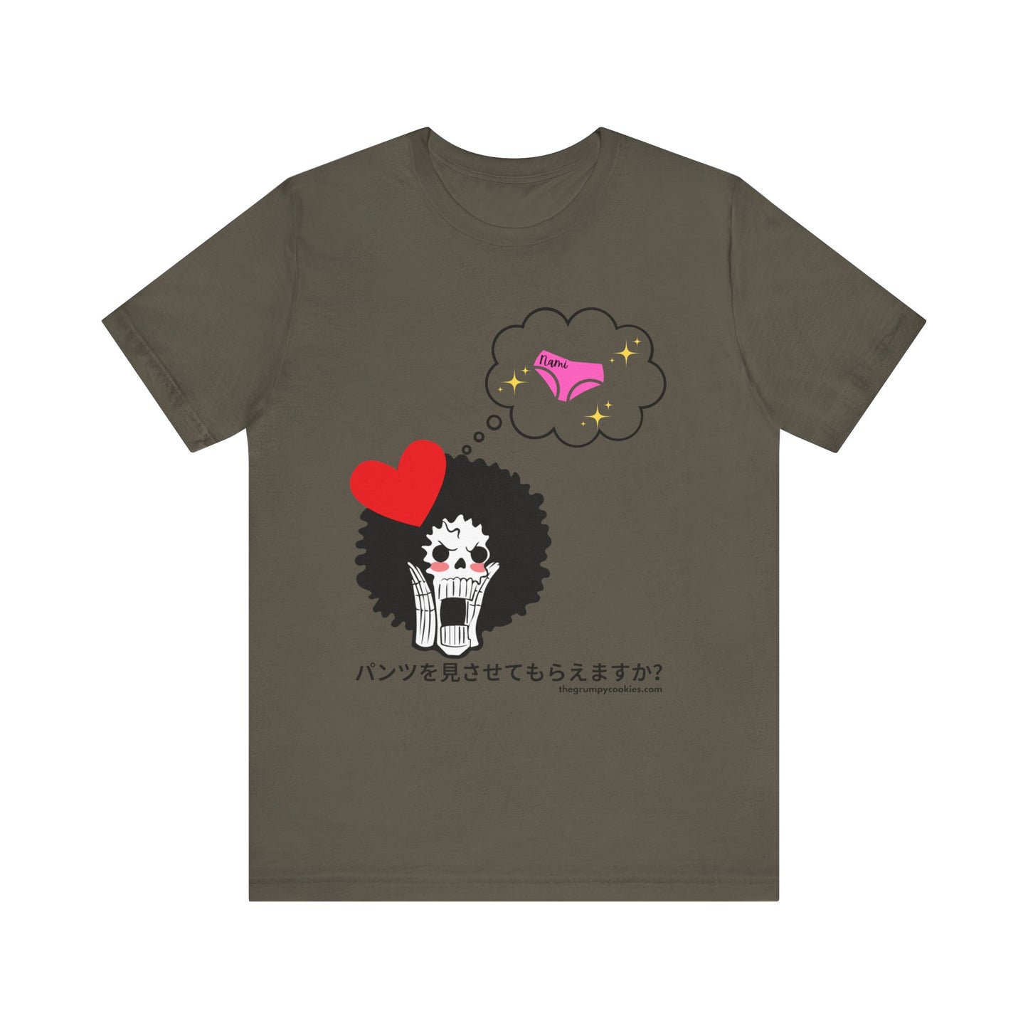 One Piece - Pervy Gentleman Brook Unisex Jersey Short Sleeve Tee