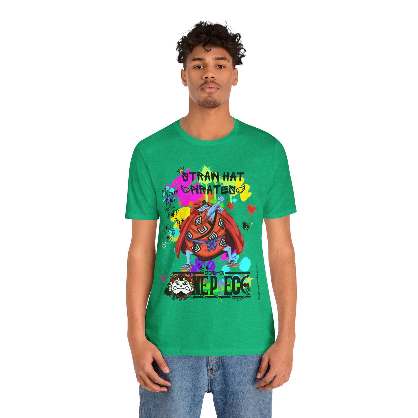 One Piece - Graffiti Jimbei Unisex Jersey Short Sleeve Tee