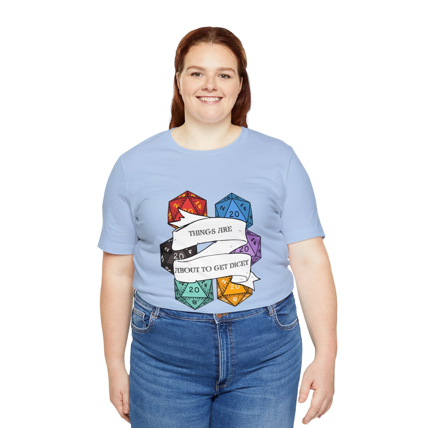 Dungeons & Dragons - Dicey Short Sleeve Tee