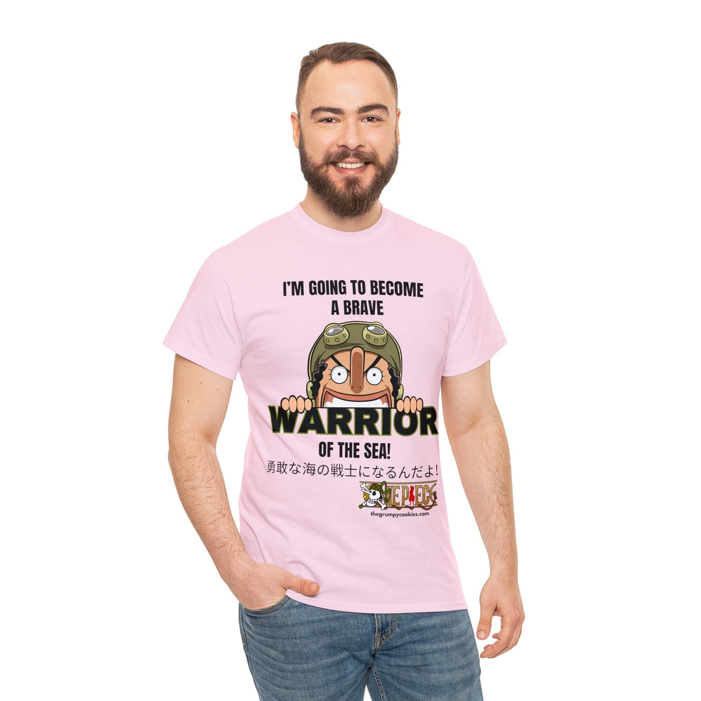 One Piece - Brave Warrior of the Sea Unisex Heavy Cotton Tee