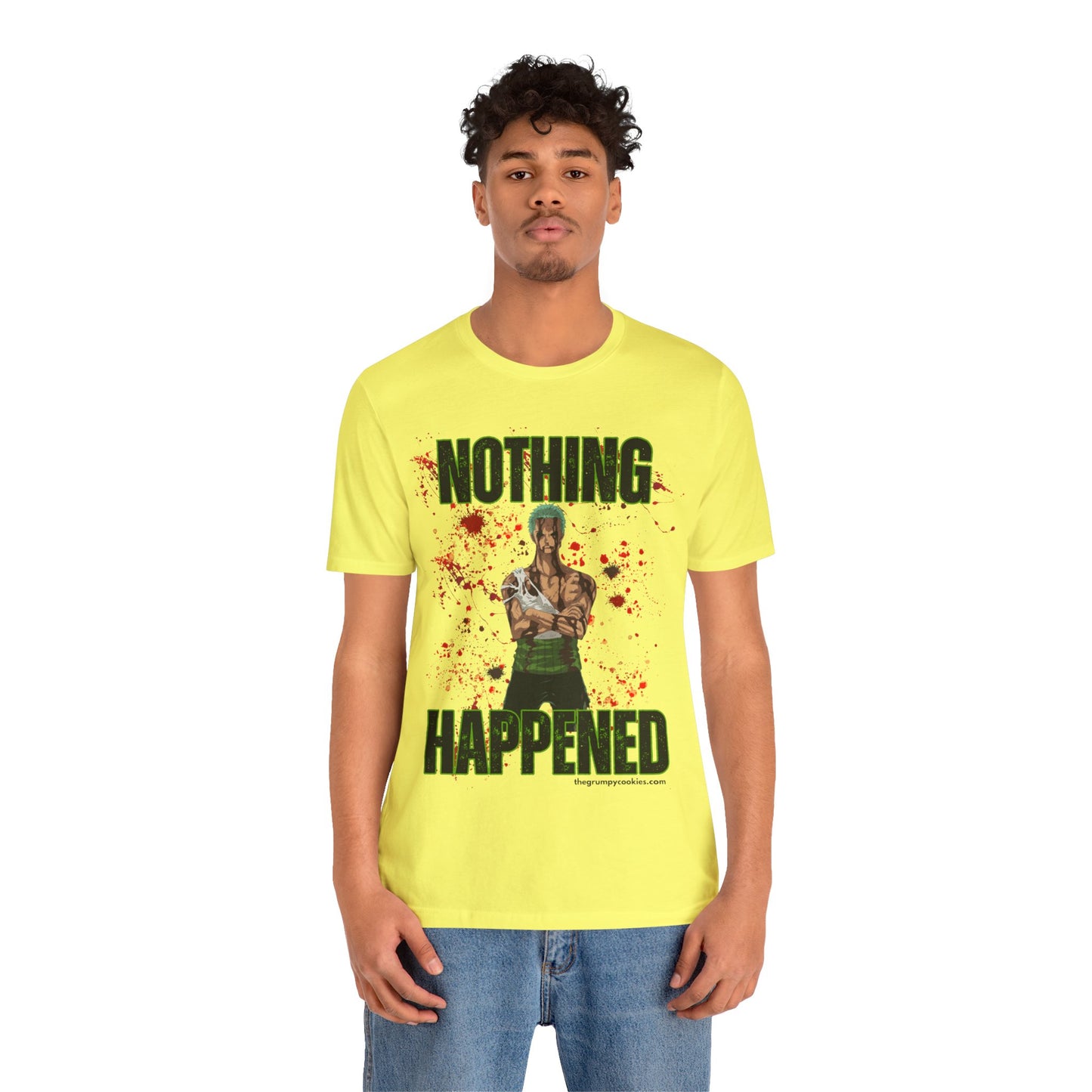 One Piece - Nothing Happened Unisex Jersey Short Sleeve Tee