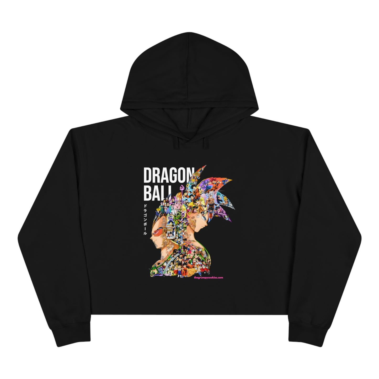 Dragon Ball - Vegeta & Goku Crop Hoodie