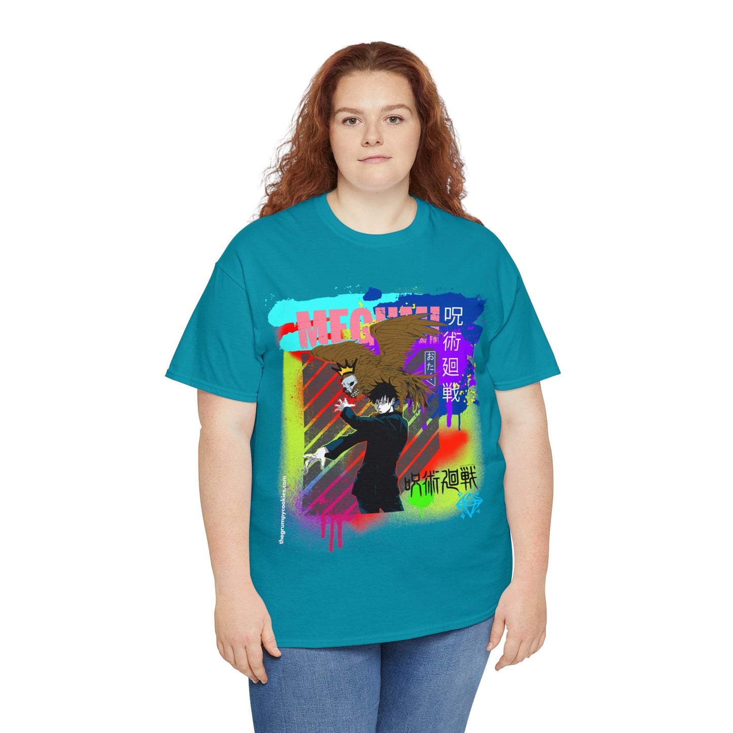 Jujutsu Kaisen - Megumi & Nue Unisex Heavy Cotton Tee