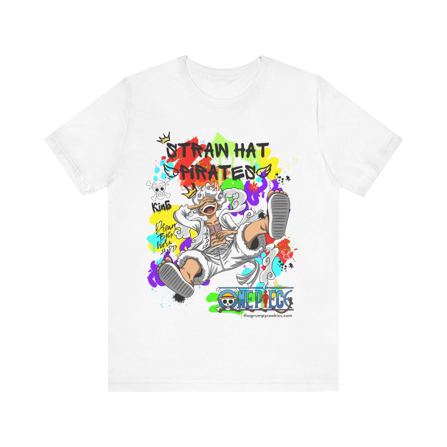 One Piece - Graffiti Luffy Unisex Jersey Short Sleeve Tee