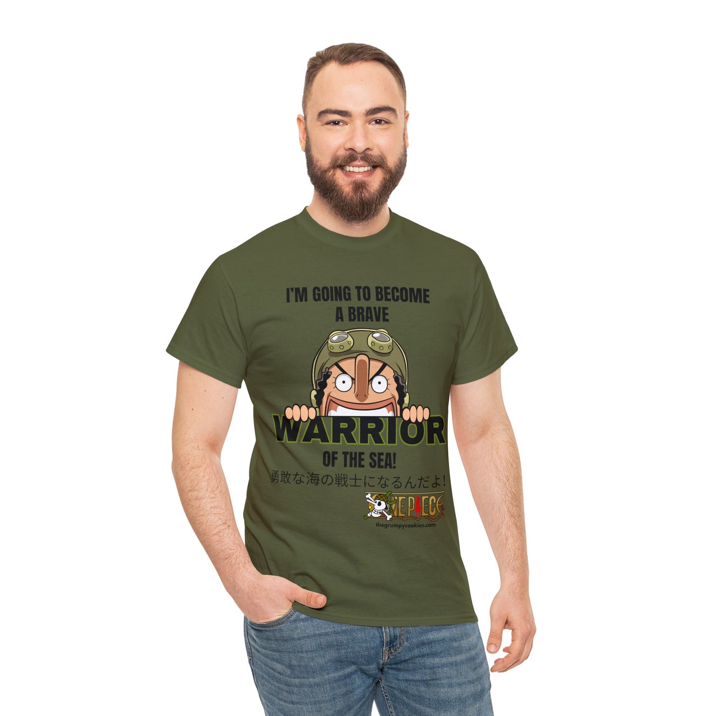 One Piece - Brave Warrior of the Sea Unisex Heavy Cotton Tee
