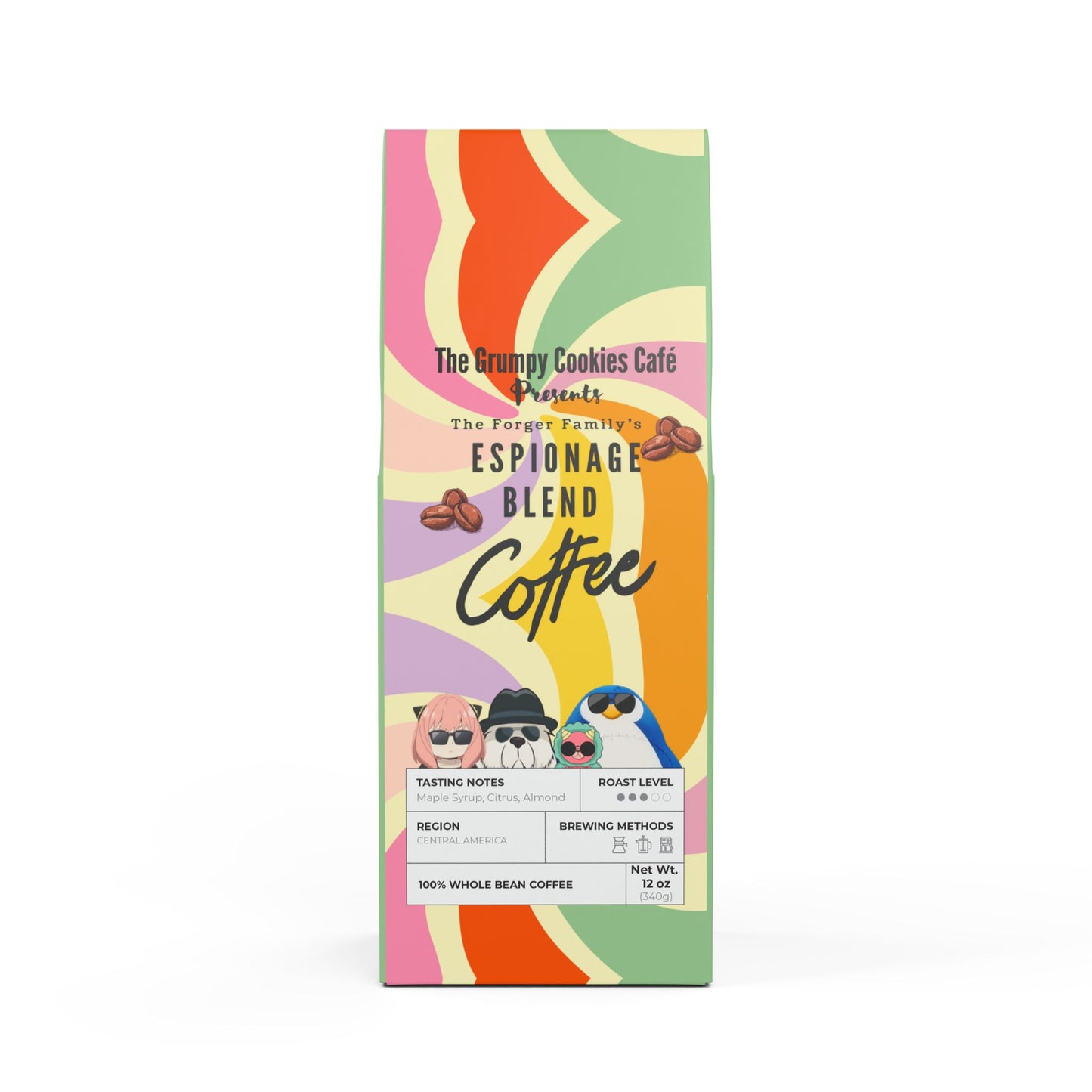 Spy × Family - Espionage Coffee Blend (Medium Roast)
