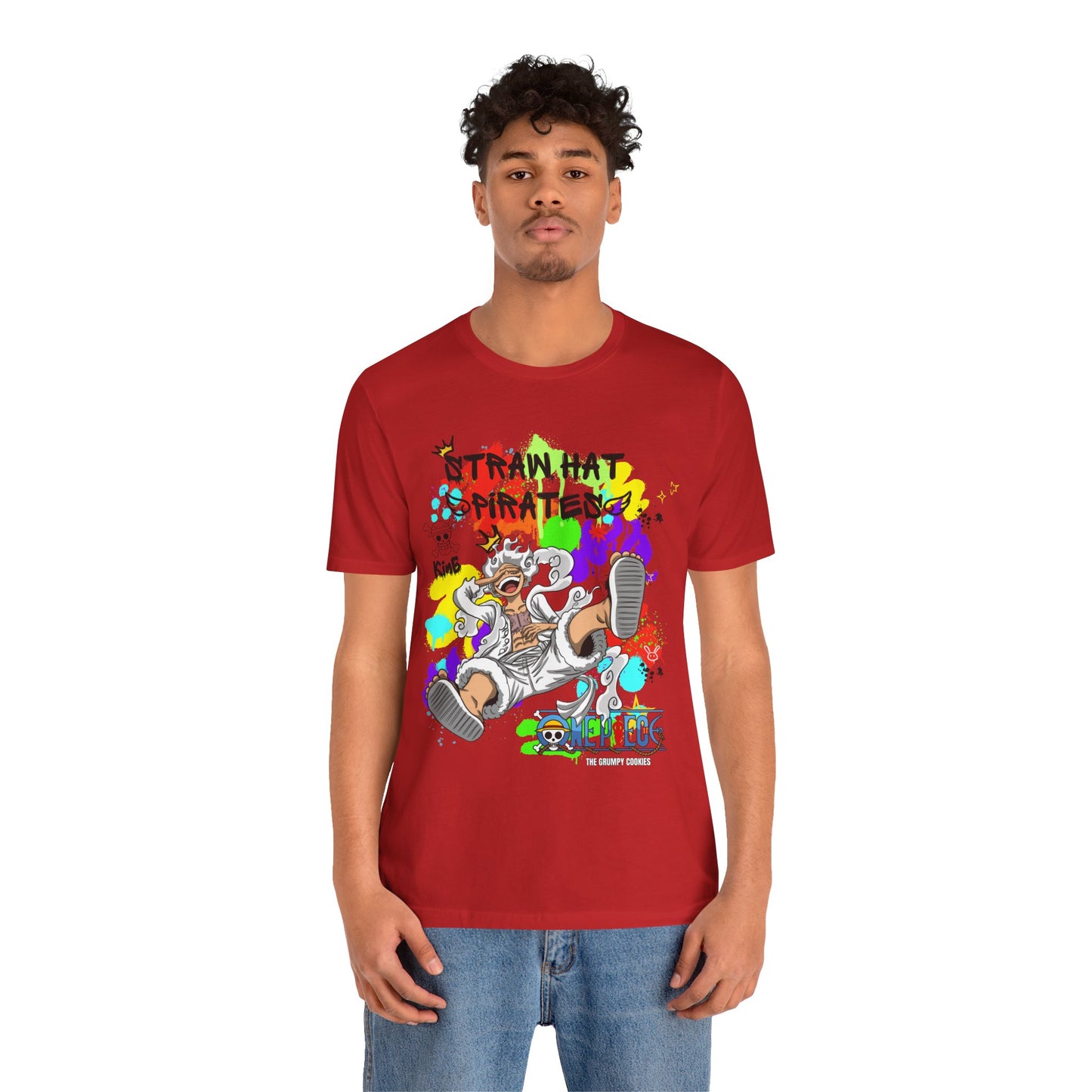 One Piece - Graffiti Luffy Unisex Jersey Short Sleeve Tee