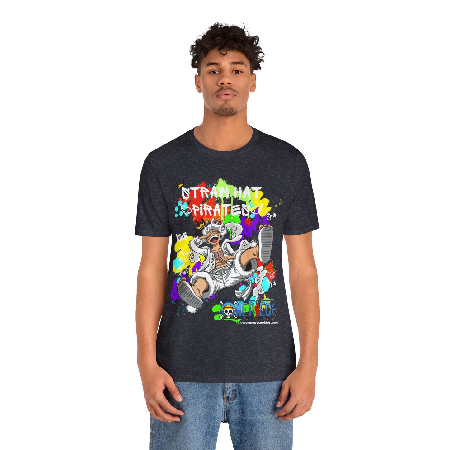 One Piece - Graffiti Luffy Unisex Jersey Short Sleeve Tee