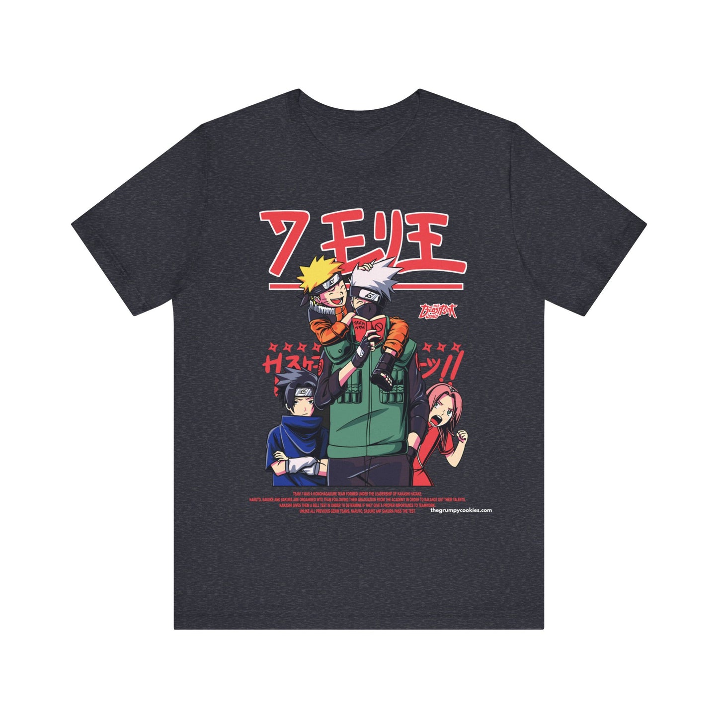 Naruto - Team Kakashi Jersey Short Sleeve Tee