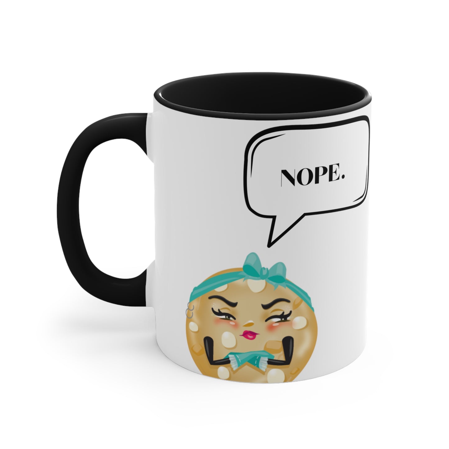 Nope Accent Coffee Mug, 11oz