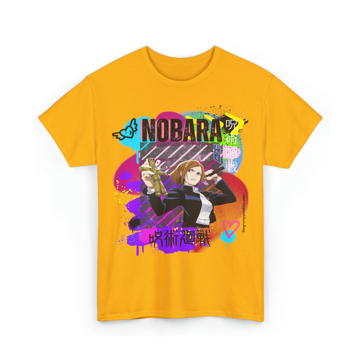 Jujutsu Kaisen - Nobara Means Business Unisex Heavy Cotton Tee