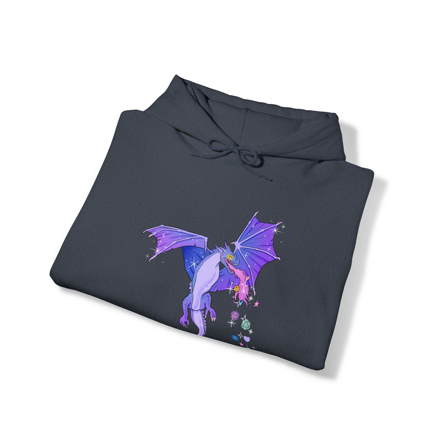 Dungeons & Dragons - Purple Dragon Unisex Heavy Blend™ Hooded Sweatshirt
