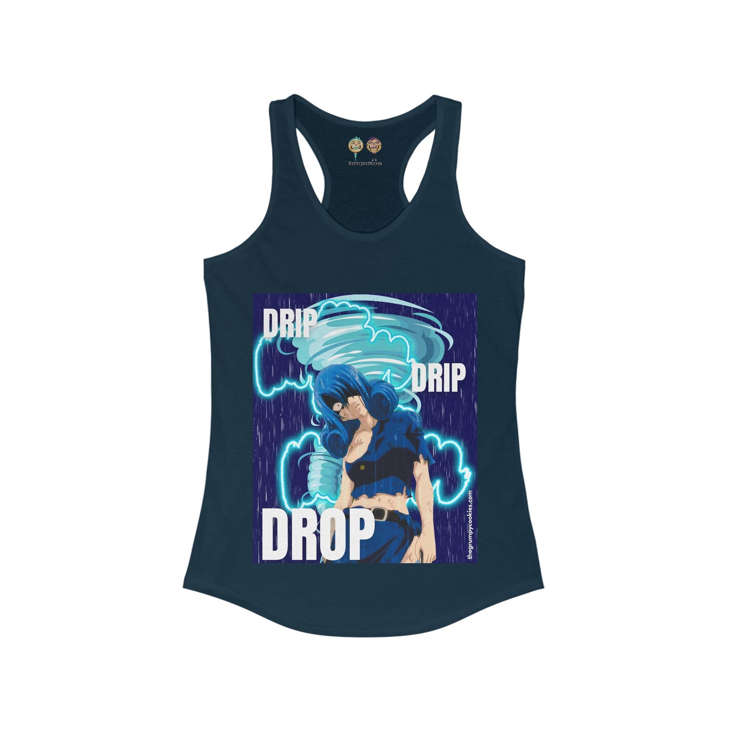 Fairy Tail - Drip Drip Drop Women's Ideal Racerback Tank