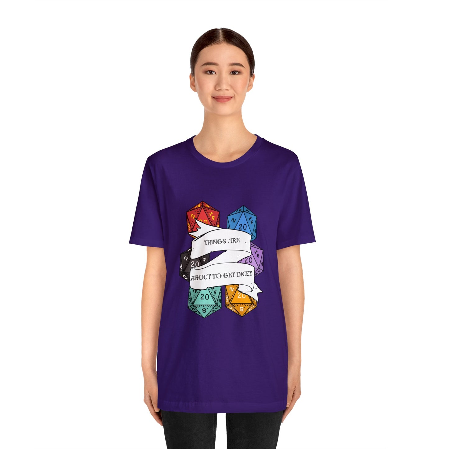 Dungeons & Dragons - Dicey Short Sleeve Tee