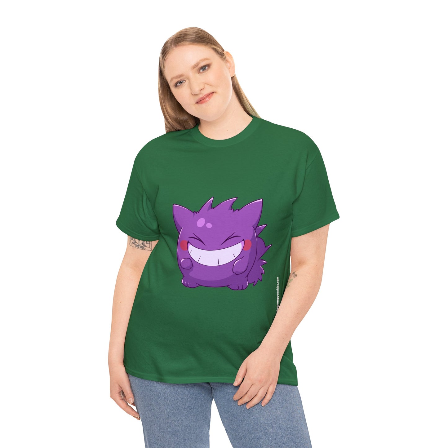 Pokemon - Grim Shady Unisex Heavy Cotton Tee