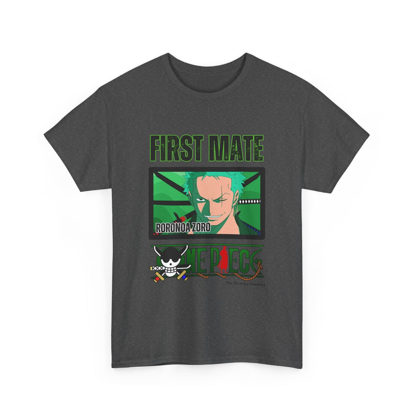 One Piece - First Mate Zoro Unisex Heavy Cotton Tee