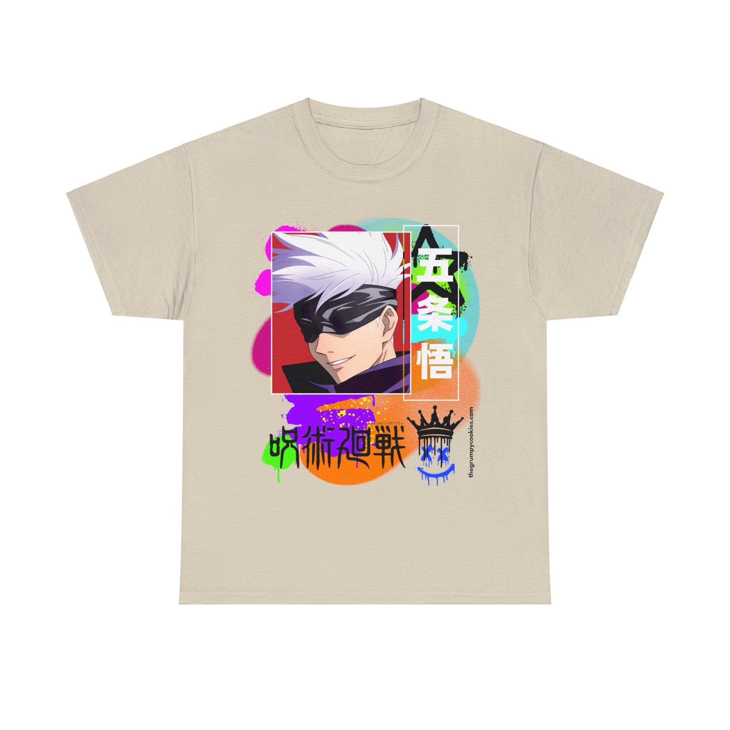 Jujutsu Kaisen - Gojo's Side Smile Unisex Heavy Cotton Tee