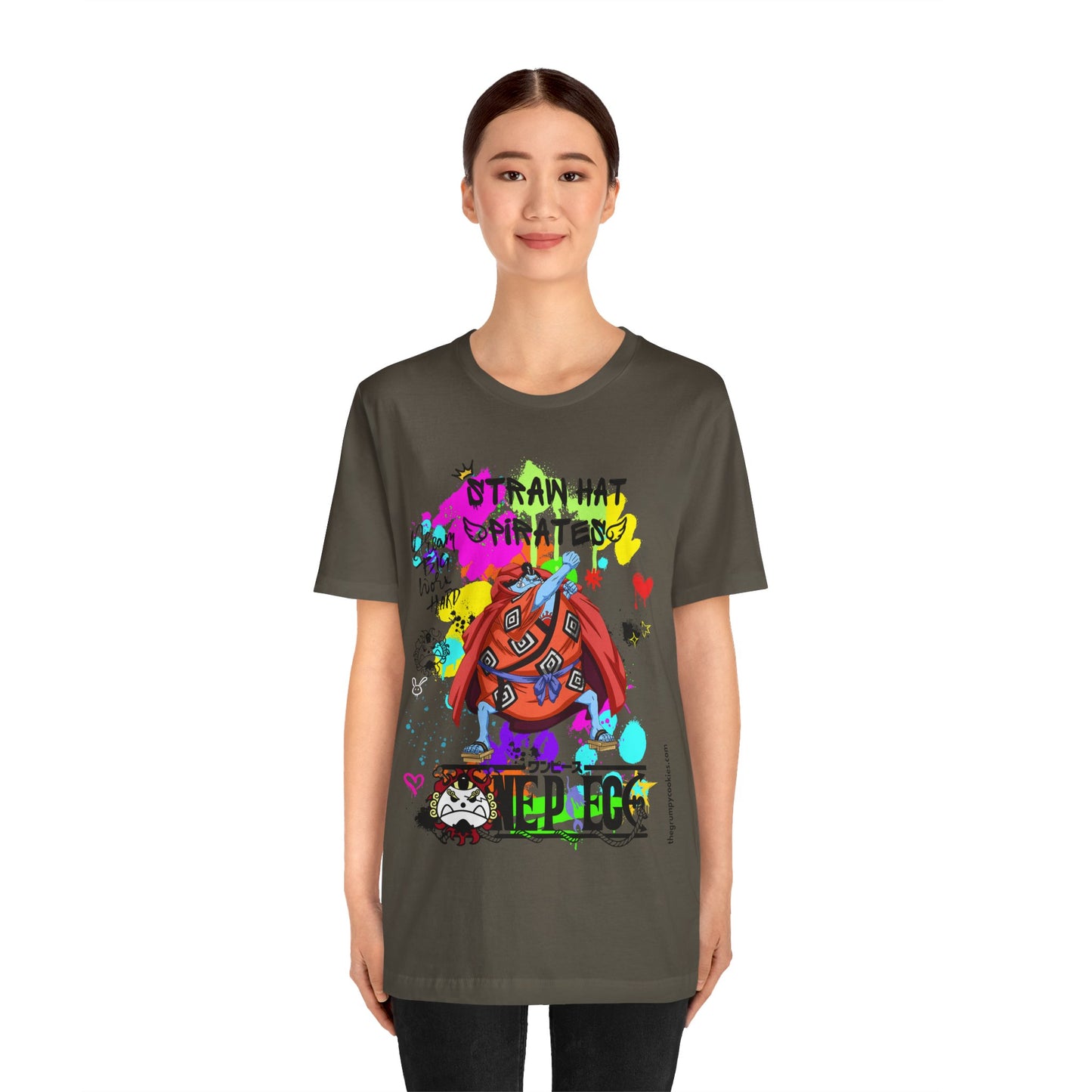One Piece - Graffiti Jimbei Unisex Jersey Short Sleeve Tee