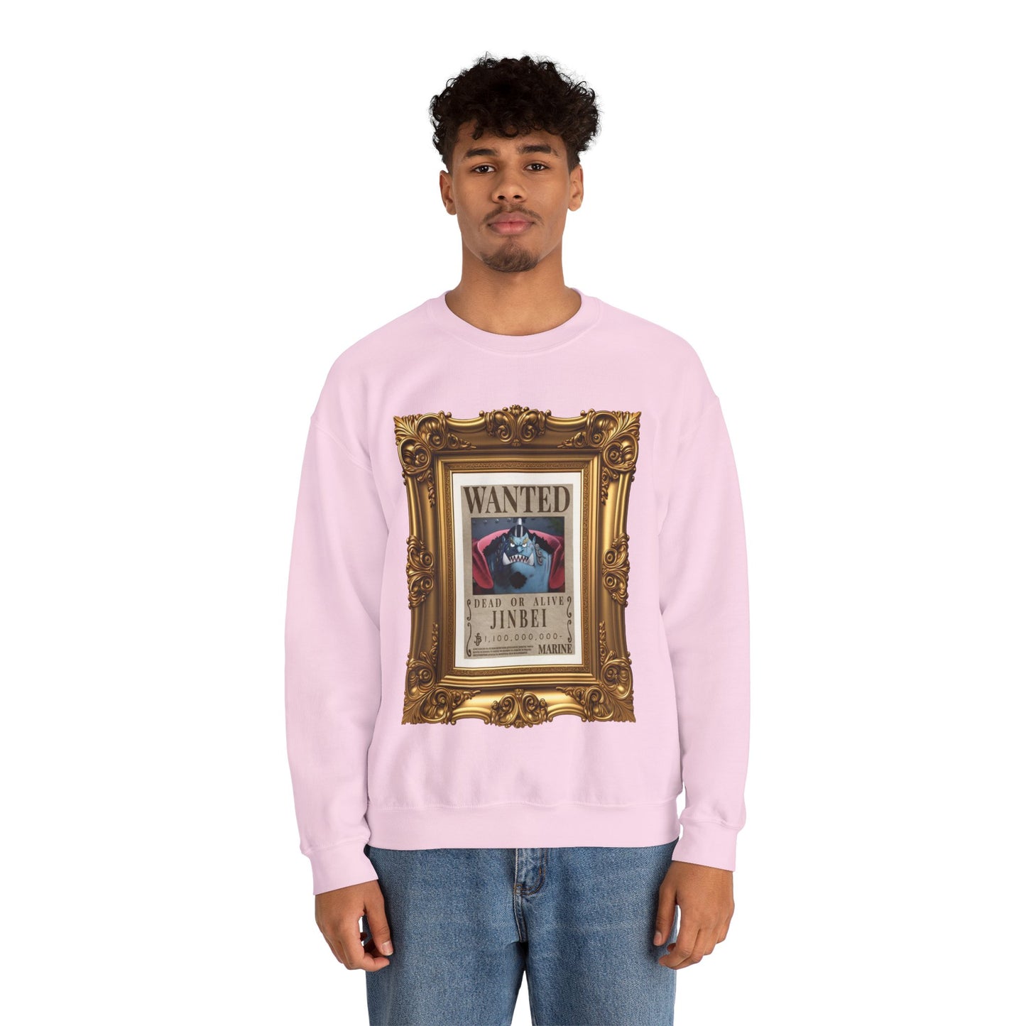 One Piece - Fine Art Jimbei Unisex Heavy Blend™ Crewneck Sweatshirt